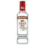 Sainsburys Smirnoff Red Label Vodka Premium Spirit 35cl- Buy online at McGrocer