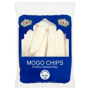 Taj Mogo Chips, snack de manioc surgelé 1kg