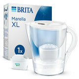 BRITA Marella 3.5L XL Wasserfilterkanne – Weiß