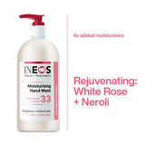 INEOS White Rose Neroli moisturising hand wash, imported from the UK