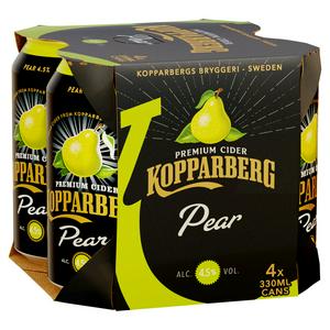 Sainsburys Kopparberg Premium Pear Cider Multi Pack 4 x 330ml- Buy online at McGrocer