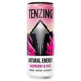 Sainsburys Tenzing Natural Energy Raspberry Yuzu Sparkling Drink 330ml- Buy online at McGrocer