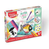 Sainsburys Helix Maped Creativ Blow Art Craft Kit 1 Box with Felt Pens- Buy online at McGrocer