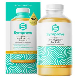 Sainsburys Symprove Mango & Passion Fruit Water Based Probiotic Supplement 500ml- Buy online at McGrocer