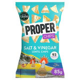 Sainsburys Properchips Salt & Vinegar Lentil Chips 85g- Buy online at McGrocer
