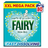 Sainsburys Fairy Non Bio Washing Powder 80 Washes- Buy online at McGrocer