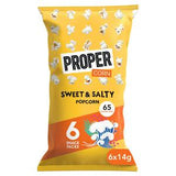 Sainsburys Propercorn Sweet & Salty Popcorn Multipack 6 x 14g- Buy online at McGrocer