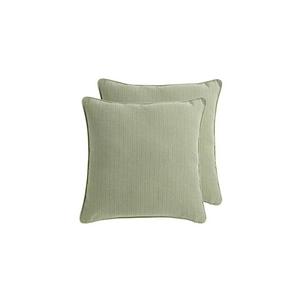 Habitat Herringbone Cushion Cover Moss Green 43x43cm , UK version