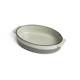Sainsburys Habitat Ceramic Oval Roaster Grey 29cm- Buy online at McGrocer