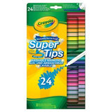 Sainsburys Crayola Super Tips Felt Tip Markers Pack of 24- Buy online at McGrocer