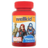 Wellkid Marvel Vitamin D Erdbeer-Fruchtgummis für Kinder von 7-14 Jahren, 50 Stück