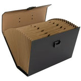 Sainsburys Sainsbury's Home Expanding File Black Box File- Buy online at McGrocer
