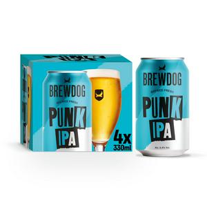 BrewDog Punk India Pale Ale 4x330ml - British product