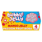 Sainsburys Angel Delight Mango Jelly Passionfruit Boba Bubble Snack Pot x4- Buy online at McGrocer