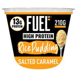Sainsburys Fuel10K High Protein Salted Caramel Rice Pudding 210g- Buy online at McGrocer