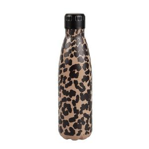 Sainsbury's Home Leopard Stainless Steel Bottle - 500ml