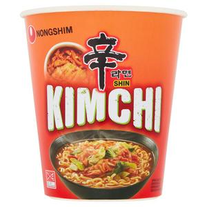Sainsburys Nongshim Kimchi Ramyun Cup Noodle Soup 75g- Buy online at McGrocer