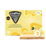 English Cheesecake Company Lemon Mascarpone Cheesecake Slices 180g - British product