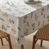 Sainsburys Sainsbury's Home Bee Floral Wipe Clean Table Cloth Cream 180x140cm- Buy online at McGrocer