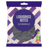Sainsbury's Black Liquorice Bites Sweet Confectionery 200g (British brand)