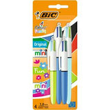 Sainsburys BIC 4 Colour Multi Ink Pens 4 Pack- Buy online at McGrocer