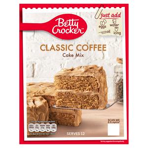 Sainsburys Betty Crocker Classic Coffee Cake Mix 425g- Buy online at McGrocer