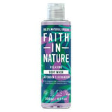 Sainsburys Faith in Nature Lavender & Geranium Body Wash 300ml- Buy online at McGrocer