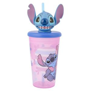 Sainsburys Disney Stitch 3D Head Tumbler Lilac 444ml- Buy online at McGrocer
