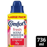 Comfort Fresh Scent Booster Tropical Lily 736ml - British product
