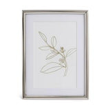 Sainsburys Habitat Skinny Metal Picture Frame Silver Photo Frame 19x14cm- Buy online at McGrocer