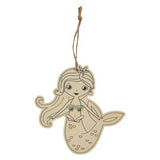 Sainsburys Get Creative Wooden Mermaid Decoration Figure- Buy online at McGrocer