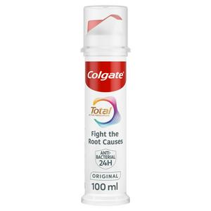 Colgate Total Active Prevention Original toothpaste 100ml pump, imported from the UK