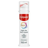 Colgate Total Active Prevention Original toothpaste 100ml pump, imported from the UK