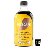 Sainsburys Nescafe Iced Coffee Espresso Concentrate Vanilla Flavour 500ml- Buy online at McGrocer