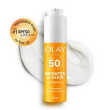 Sainsburys Olay Vitamin C Brighten Glow Facial Moisturiser SPF 50+ 50ml- Buy online at McGrocer