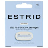 Sainsburys Estrid Five Blade Replacement Cartridges x4 Razor Blades- Buy online at McGrocer