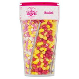 Sainsburys Cake Angels Carnival Mixed Sugar Sprinkles Edible Decorations 114g- Buy online at McGrocer