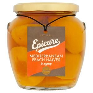 Epicure Mediterranean Peach Halves Syrup Fruit 540g