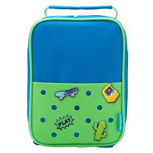 Smash Blue Green Lunch Bag 24cm, imported from the UK