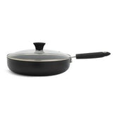 Sainsburys Habitat Aluminium Sauté Pan Black Non Stick 28cm- Buy online at McGrocer