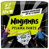 Sainsburys Pampers Ninjamas Pyjama Pants Boys Pack of 10- Buy online at McGrocer