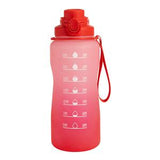 Sainsburys Sainsbury's Home Tracker Bottle Red Pink Ombre Water Bottle 2.2L- Buy online at McGrocer