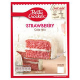 Sainsburys Betty Crocker Strawberry Flavour Cake Mix 425g- Buy online at McGrocer