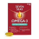 Sainsburys Seven Seas Omega-3 Extra Strength Fish Oil with Vitamin D 30 Capsules- Buy online at McGrocer