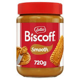 Sainsburys Lotus Biscoff Smooth Caramelised Biscuit Spread 720g- Buy online at McGrocer