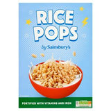 Sainsburys Sainsbury's Rice Pops Plain Breakfast Cereal 375g- Buy online at McGrocer