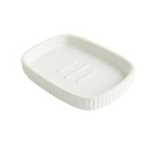 Sainsburys Sainsbury's Home Ribbed Soap Dish - White- Buy online at McGrocer