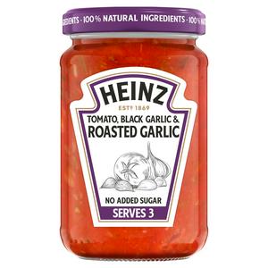 Heinz Tomat & Svart Hvitløk Ristet Hvitløk Pastasaus 350g