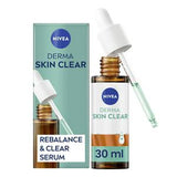 Sainsburys Nivea Derma Skin Clear Rebalance & Clear Serum 30ml- Buy online at McGrocer