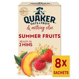 Sainsburys Quaker Oats Fruit Summer Porridge Sachets 264g- Buy online at McGrocer